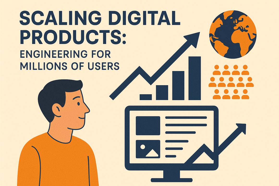 Scaling Digital Products: Engineering for Millions of Users